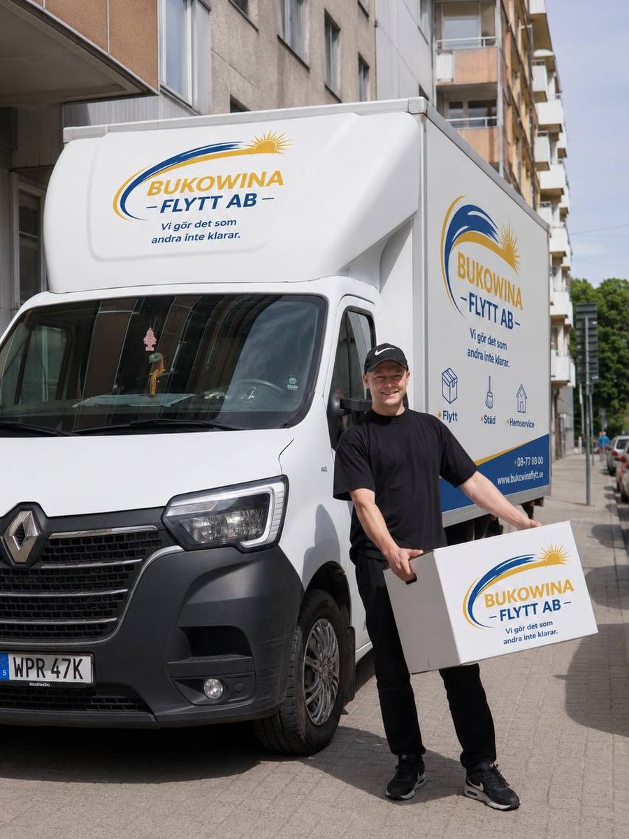 Bukowina Flytt team och fordon